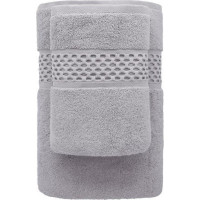 Bavlnený uterák ROUTE - 50x90 cm - 650g/m2 - šedý