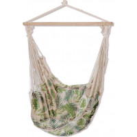 Závesné hojdacie kreslo JUNGLE s vankúšmi - zelené