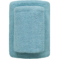 Bavlnený uterák LETO - 30x50 cm - 400g/m2 - svetlo modrý