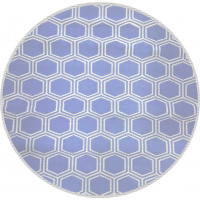 Kusový koberec RITMO 120 cm - modrý