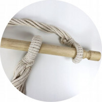 Závesné hojdacie kreslo JUNGLE s vankúšmi - zelené