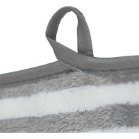 Uterák PURE STRIPES 35x75 cm - šedý