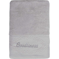 Bavlnený uterák GOODLINESS 34x74 cm - šedý