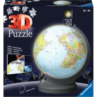 RAVENSBURGER Puzzleball Svietiaci Globus (Zemeguľa) 548 dielikov