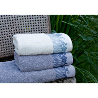 Bavlnený uterák GARDEN - 70x140 cm - 500g/m2 - modrý