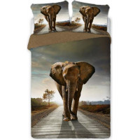 Bavlnené obliečky ELEPHANT exclusive - slon - 160x200 cm