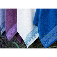 Bavlnený uterák GARDEN - 70x140 cm - 500g/m2 - ecru biely