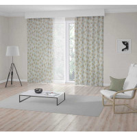 Dekoračný záves s riasiacou páskou LENOCHOD 135x250 cm - béžový