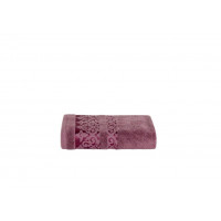 Bavlnený uterák AUTUMN IV - 50x90 cm - 500g/m2 - fialový