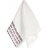 Bavlnený uterák DARIUS - 30x50 cm - 500g/m2 - smotanovo biely