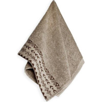 Bavlnený uterák DARIUS - 30x50 cm - 500g/m2 - hnedý