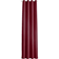 Dizajnový záves s krúžkami PAOLA PREMIUM VELVET 140x260 cm - bordó