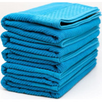 Bavlnený uterák BARELLO - 50x90 cm - 500g/m2 - tyrkysový modrý