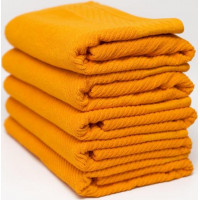 Bavlnený uterák BARELLO - 50x90 cm - 500g/m2 - oranžový
