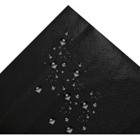 Textilný botník LEA - čierny