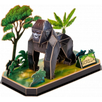 CUBICFUN 3D puzzle Gorila 34 dielikov