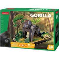 CUBICFUN 3D puzzle Gorila 34 dielikov