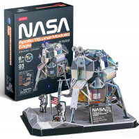 CUBICFUN 3D puzzle NASA: Apolo 11, Lunárny modul Eagle 93 dielikov