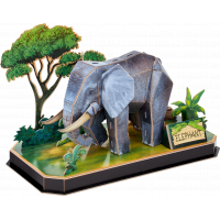 CUBICFUN 3D puzzle Slon 42 dielikov