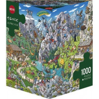 HEYE Puzzle Alpská zábava 1000 dielikov