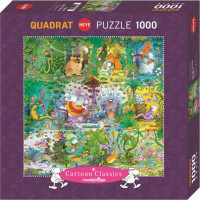 HEYE Štvorcové puzzle Divočina 1000 dielikov