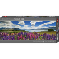 HEYE Panoramatické puzzle Jazero Tekapo, Nový Zéland 1000 dielikov