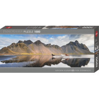 HEYE Panoramatické puzzle Kone Islandu 1000 dielikov