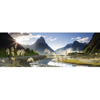 HEYE Panoramatické puzzle Milford Sound, Nový Zéland 1000 dielikov