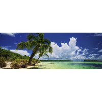 HEYE Panoramatické puzzle Palmový raj 2000 dielikov