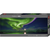 HEYE Panoramatické puzzle Polárna žiara 1000 dielikov