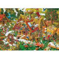 HEYE Puzzle Cartoon Classics: Veselá farma 1000 dielikov