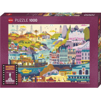 HEYE Puzzle Movie Masters: Filmy Wese Andersona 1000 dielikov