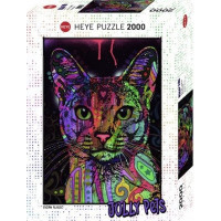 HEYE Puzzle Jolly Pets: Habešská mačka 2000 dielikov
