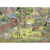 HEYE Puzzle Simon&#39;s Cat: Dobrodružstvo na záhrade 1000 dielikov
