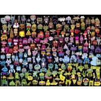 HEYE Puzzle Doodle Rainbow 1000 dielikov