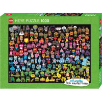 HEYE Puzzle Doodle Rainbow 1000 dielikov