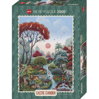 HEYE Puzzle Exotic garden: Raj divočiny 2000 dielikov