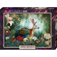 HEYE Puzzle Fauna Fantasies: Zajdalen 1000 dielikov