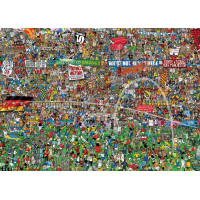 HEYE Puzzle História futbalu 3000 dielikov