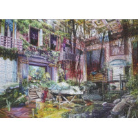 HEYE Puzzle In,Outside: Útek 1000 dielikov