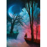 HEYE Puzzle Inner Mystic: Rozdelené svety 1000 dielikov