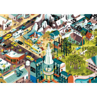 HEYE Puzzle Movie Masters: Filmy Quentina Tarantina 1000 dielikov