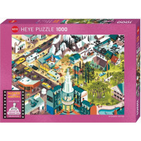 HEYE Puzzle Movie Masters: Filmy Quentina Tarantina 1000 dielikov