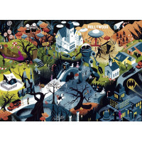 HEYE Puzzle Movie Masters: Filmy Tima Burtona 1000 dielikov