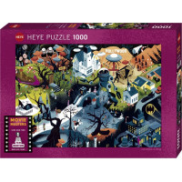 HEYE Puzzle Movie Masters: Filmy Tima Burtona 1000 dielikov