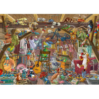 HEYE Puzzle Na pôde 1000 dielikov