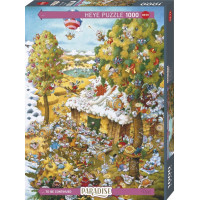 HEYE Puzzle Paradise: V lete 1000 dielikov