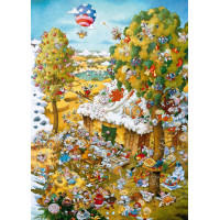 HEYE Puzzle Paradise: V lete 1000 dielikov