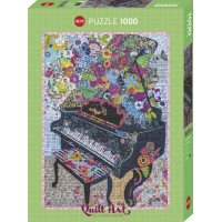 HEYE Puzzle Quilt Art: Klavír 1000 dielikov