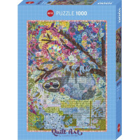 HEYE Puzzle Quilt Art: Vyšívaný leňoch 1000 dielikov